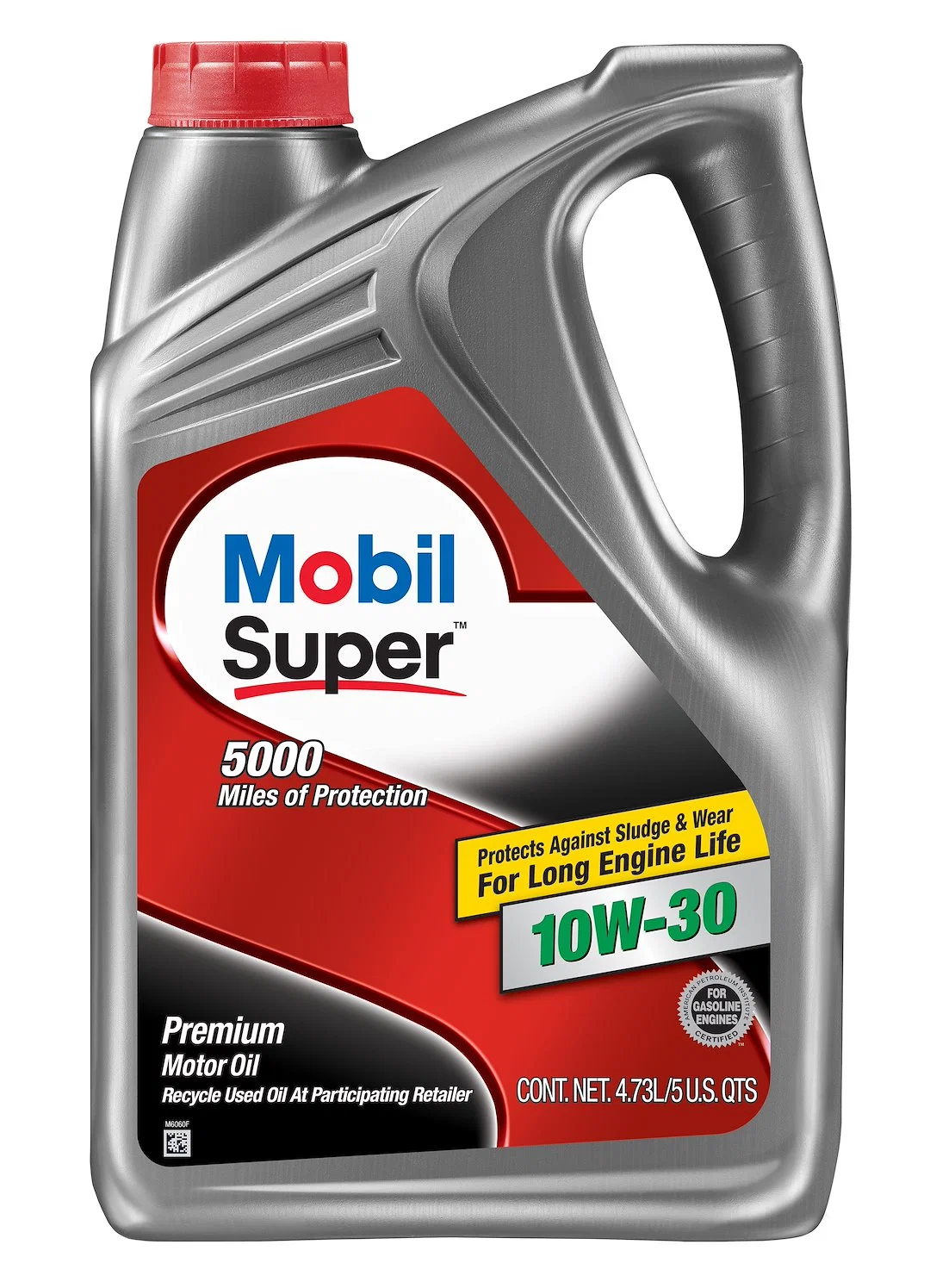 124406 – MOBIL Oil, SAE 10W-30 5 Quart Jug Single